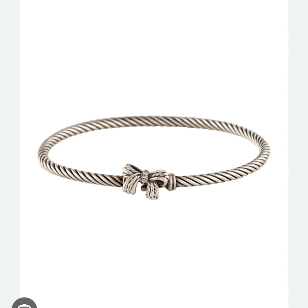 David Yurman Diamond Bow Cable
Collectibles Bracelet - Sterling with Diamonds